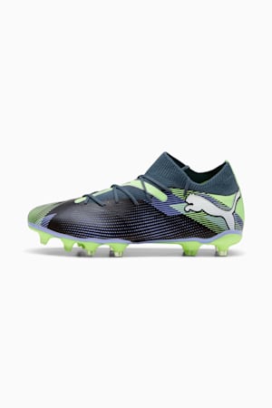 FUTURE 7 MATCH FG/AG Football Boots Women, Gray Skies-PUMA White-Fizzy Apple, extralarge-GBR