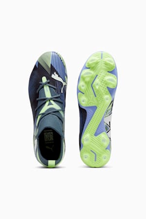 FUTURE 7 MATCH FG/AG Football Boots Women, Gray Skies-PUMA White-Fizzy Apple, extralarge-GBR