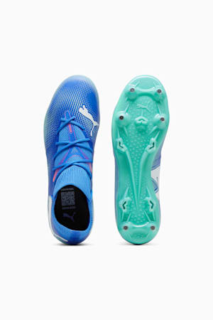 FUTURE 7 MATCH MxSG Football Boots, Bluemazing-PUMA White-Electric Peppermint, extralarge-GBR