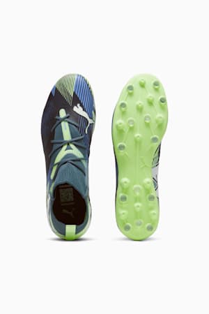FUTURE 7 MATCH MG Football Boots, Gray Skies-PUMA White-Fizzy Apple, extralarge-GBR