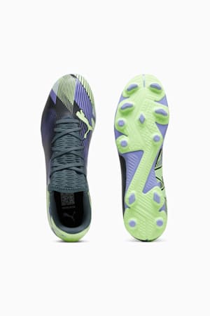 FUTURE 7 PLAY FG/AG Football Boots, Gray Skies-Elektro Purple-Fizzy Apple-PUMA White, extralarge-GBR