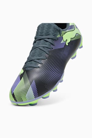 FUTURE 7 PLAY FG/AG Football Boots, Gray Skies-Elektro Purple-Fizzy Apple-PUMA White, extralarge-GBR