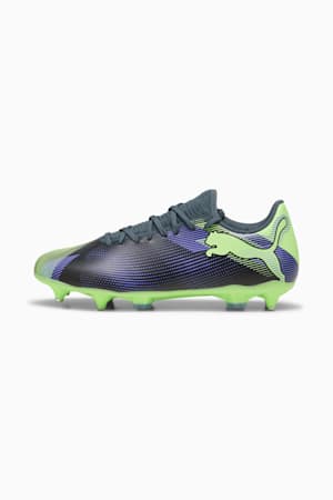 FUTURE 7 PLAY MxSG Football Boots, Gray Skies-Elektro Purple-Fizzy Apple-PUMA White, extralarge-GBR