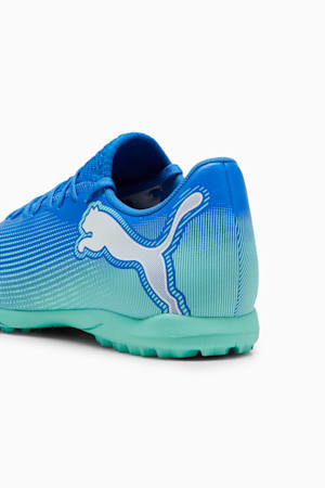 Blue astro turf trainers top