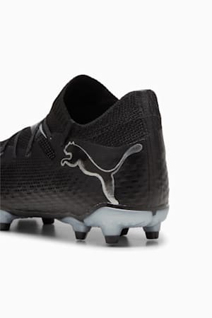 FUTURE 7 PRO FG/AG Football Boots Youth, PUMA Black-PUMA Silver, extralarge-GBR