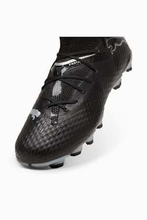 FUTURE 7 PRO FG/AG Football Boots Youth, PUMA Black-PUMA Silver, extralarge-GBR