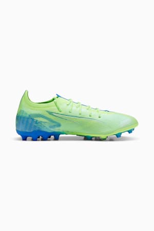 ULTRA 5 ULTIMATE MG Football Boots Unisex, Fizzy Apple-PUMA White-Bluemazing, extralarge-GBR