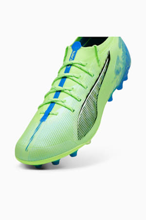 ULTRA 5 ULTIMATE MG Football Boots Unisex, Fizzy Apple-PUMA White-Bluemazing, extralarge-GBR