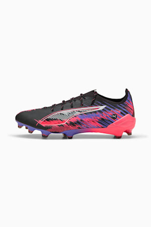 ULTRA 5 ULTIMATE F1® FG Football Boots, PUMA Black-PUMA White-Sunset Glow-Dark Amethyst, extralarge-GBR