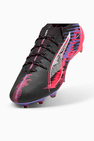 ULTRA 5 ULTIMATE F1® FG Football Boots, PUMA Black-PUMA White-Sunset Glow-Dark Amethyst, extralarge-GBR