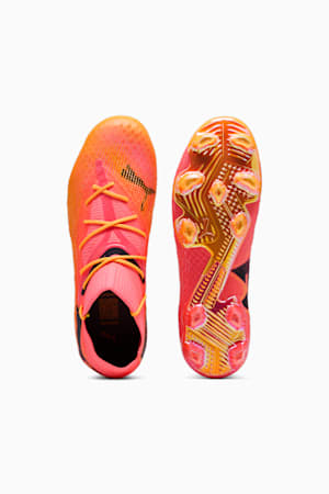 FUTURE 7 ULTIMATE TRICKS FG/AG Football Boots, Sunset Glow-Sun Stream-PUMA Black-PUMA White, extralarge-GBR