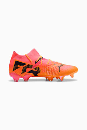 FUTURE 7 ULTIMATE TRICKS FG/AG Football Boots, Sunset Glow-Sun Stream-PUMA Black-PUMA White, extralarge-GBR