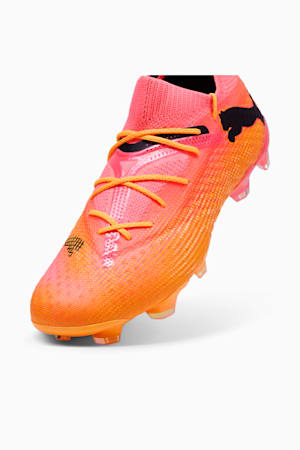 FUTURE 7 ULTIMATE TRICKS FG/AG Football Boots, Sunset Glow-Sun Stream-PUMA Black-PUMA White, extralarge-GBR