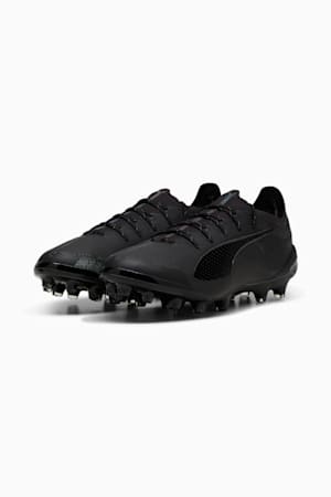 ULTRA 5 ULTIMATE AG Football Boots, PUMA Black-PUMA Silver-Shadow Gray, extralarge-GBR