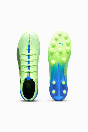 ULTRA 5 ULTIMATE AG Football Boots Unisex, Fizzy Apple-PUMA White-Bluemazing, extralarge-GBR