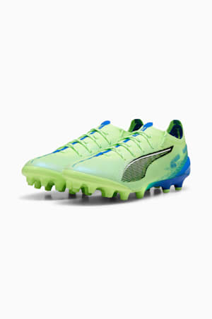 ULTRA 5 ULTIMATE AG Football Boots Women, Fizzy Apple-PUMA White-Bluemazing, extralarge-GBR
