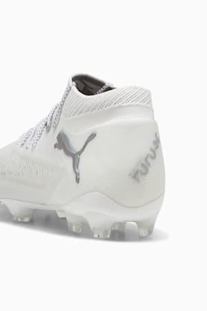 FUTURE 8 ULTIMATE FG Football Boots Unisex, PUMA White-Matte Silver, extralarge-GBR