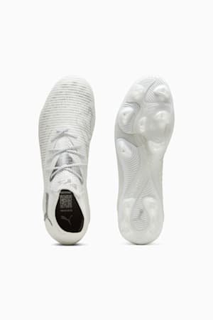 FUTURE 8 ULTIMATE FG Football Boots Unisex, PUMA White-Matte Silver, extralarge-GBR
