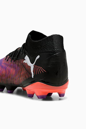 FUTURE 8 PRO FG/AG Football Boots Unisex, PUMA Black-PUMA White-Glowing Red, extralarge-GBR