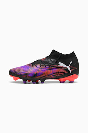 FUTURE 8 PRO FG/AG Football Boots Unisex, PUMA Black-PUMA White-Glowing Red, extralarge-GBR