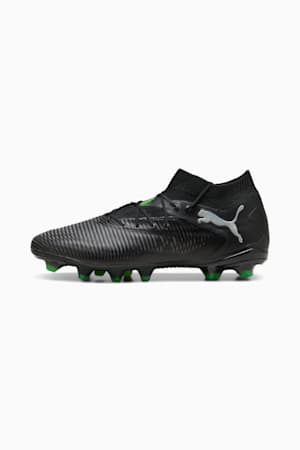 FUTURE 8 PRO FG/AG Football Boots Unisex, PUMA Black-Cool Light Gray-Fluo Green, extralarge-GBR