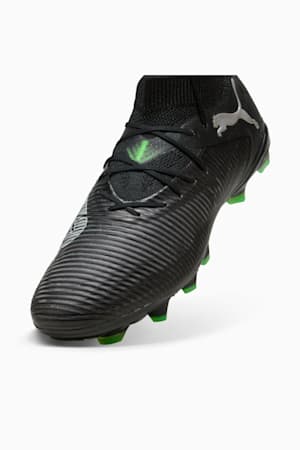 FUTURE 8 PRO FG/AG Football Boots Unisex, PUMA Black-Cool Light Gray-Fluo Green, extralarge-GBR