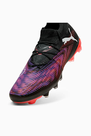 FUTURE 8 MATCH FG/AG Football Boots Unisex, PUMA Black-PUMA White-Glowing Red, extralarge-GBR