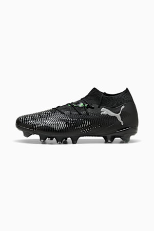 FUTURE 8 MATCH FG/AG Football Boots Unisex, PUMA Black-Cool Light Gray-Fluo Green, extralarge-GBR