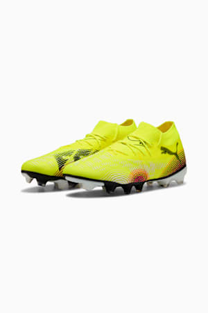 FUTURE 8 MATCH FG/AG Football Boots Unisex, Yellow Alert-PUMA Black-Sun Struck, extralarge-GBR