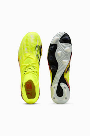 FUTURE 8 MATCH FG/AG Football Boots Unisex, Yellow Alert-PUMA Black-Sun Struck, extralarge-GBR