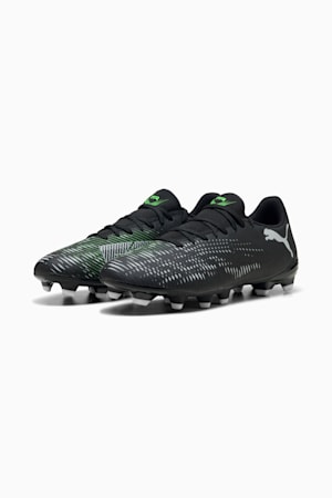 FUTURE 8 PLAY FG/AG Football Boots Unisex, PUMA Black-Cool Light Gray-Fluo Green, extralarge-GBR