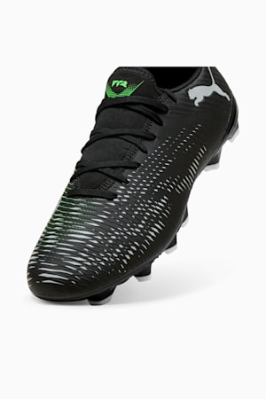 FUTURE 8 PLAY FG/AG Football Boots Unisex, PUMA Black-Cool Light Gray-Fluo Green, extralarge-GBR