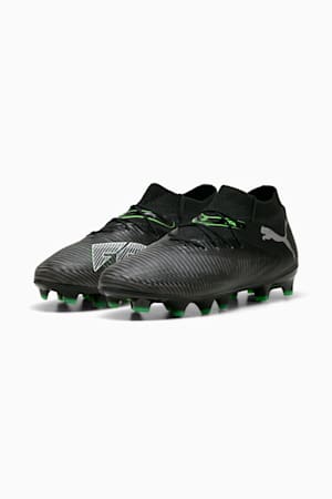FUTURE 8 PRO FG/AG Football Boots Youth, PUMA Black-Cool Light Gray-Fluo Green, extralarge-GBR