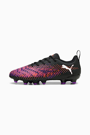 FUTURE 8 PLAY FG/AG Football Boots Youth, PUMA Black-PUMA White-Glowing Red, extralarge-GBR