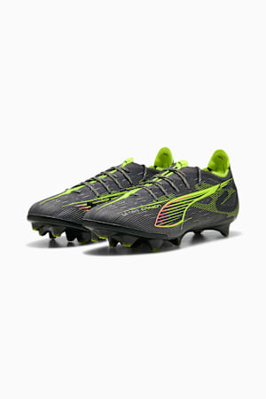 ULTRA 5 CARBON FG Football Boots Unisex, Matte Aged Silver-Yellow Alert-Sun Struck, extralarge-GBR