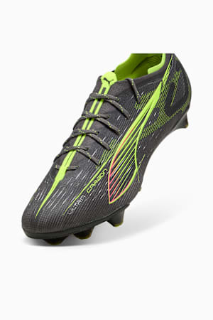 ULTRA 5 CARBON FG Football Boots Unisex, Matte Aged Silver-Yellow Alert-Sun Struck, extralarge-GBR
