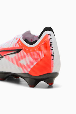 ULTRA 5 CARBON FG Football Boots Women, PUMA White-PUMA Black-Glowing Red, extralarge-GBR