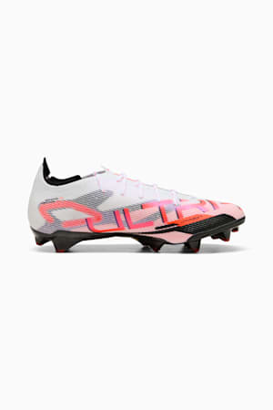 ULTRA 5 CARBON FG Football Boots Women, PUMA White-PUMA Black-Glowing Red, extralarge-GBR