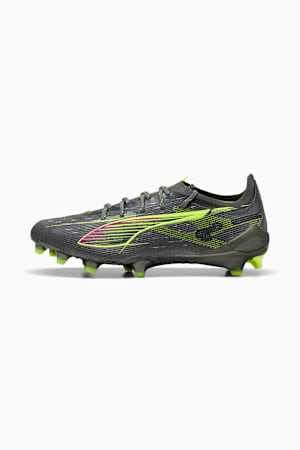 ULTRA 5 ULTIMATE FG Football Boots Women, Matte Aged Silver-Yellow Alert-Sun Struck, extralarge-GBR