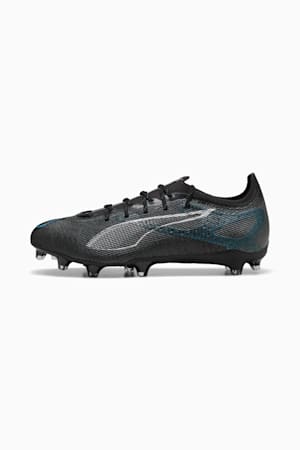 ULTRA 5 PRO FG/AG Football Boots Unisex, PUMA Black-PUMA Silver-Bright Aqua, extralarge-GBR