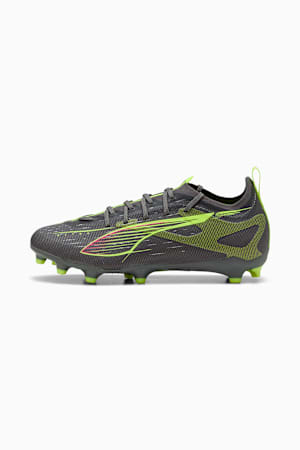 ULTRA 5 PRO FG/AG Football Boots Youth, Matte Aged Silver-Yellow Alert-Sun Struck, extralarge-GBR