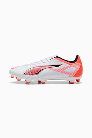 ULTRA 5 PLAY FG/AG Football Boots Women, PUMA White-PUMA Black-Glowing Red, extralarge-GBR