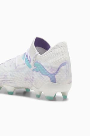 FUTURE 7 ULTIMATE BL FG/AG Football Boots Women, PUMA White-PUMA Black-Spring Lavender, extralarge-GBR