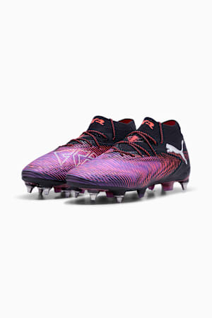 FUTURE 8 ULTIMATE MxSG Football Boots, PUMA Black-PUMA White-Glowing Red, extralarge-GBR