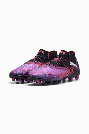 FUTURE 8 ULTIMATE AG Football Boots, PUMA Black-PUMA White-Glowing Red, extralarge-GBR