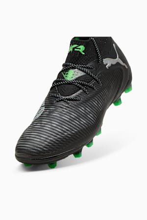 FUTURE 8 ULTIMATE AG Football Boots, PUMA Black-Cool Light Gray-Fluo Green, extralarge-GBR