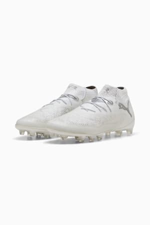 FUTURE 8 ULTIMATE AG Football Boots, PUMA White-Matte Silver, extralarge-GBR