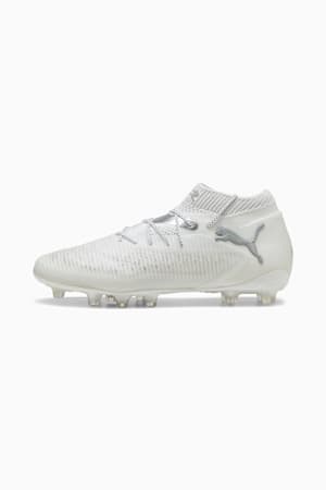 FUTURE 8 ULTIMATE AG Football Boots, PUMA White-Matte Silver, extralarge-GBR