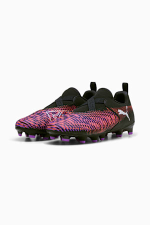 FUTURE 8 MATCH LL FG/AG Football Boots Youth, PUMA Black-PUMA White-Glowing Red, extralarge-GBR
