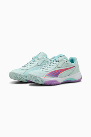 NOVA Court Padel Shoes Women, Peaceful Blue-Purple Glimmer-Safe Lake, extralarge-GBR